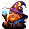 Colorful and whimsical dragon avatar with vibrant scales and friendly smile